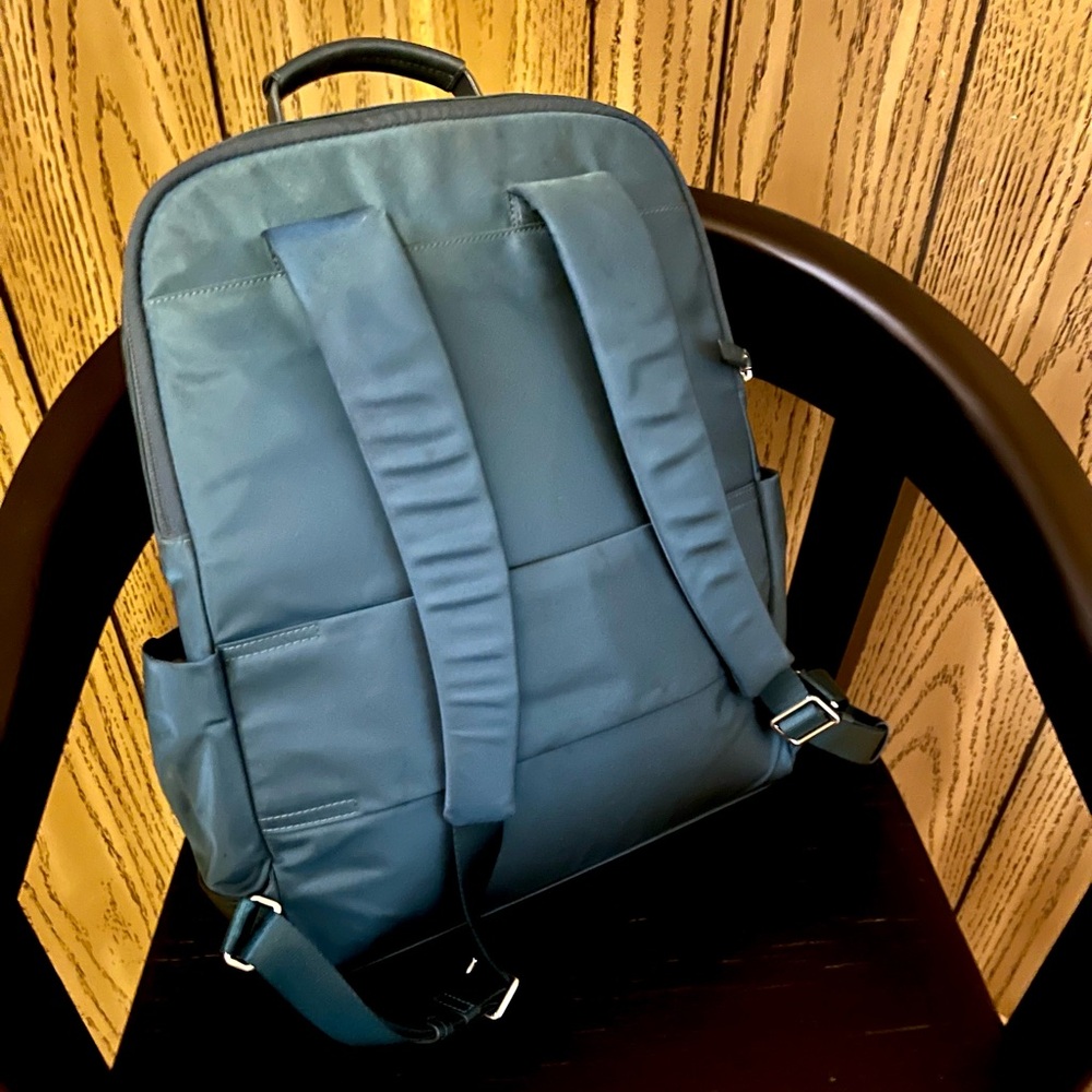 Tumi Teal Backpack with Multiple Pockets - image 3